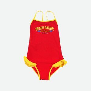 Girl's Beach Patrol One-Piece Swimsuit size 2